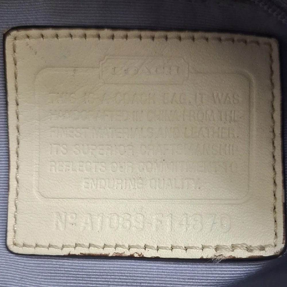Coach Tan and Brown Signature Shoulder Bag - Picture 2 of 10